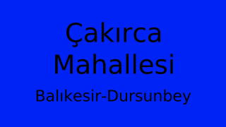 Çakırca Mahallesi Thumbnail