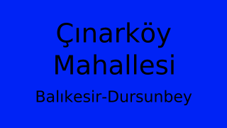 Çınarköy Mahallesi Thumbnail