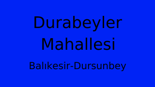 Durabeyler Mahallesi Thumbnail