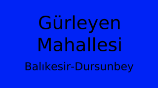 Gürleyen Mahallesi Thumbnail