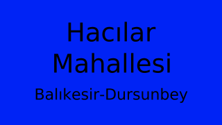 Hacılar Mahallesi Thumbnail