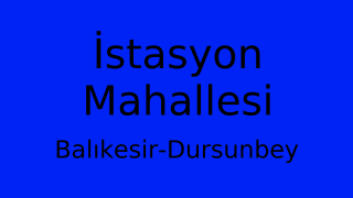 İstasyon Mahallesi Thumbnail