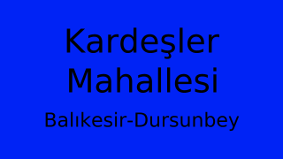 Kardeşler Mahallesi Thumbnail