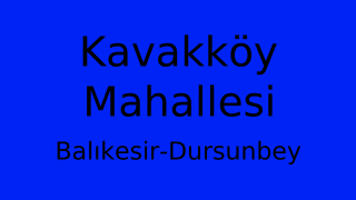 Kavakköy Mahallesi Thumbnail