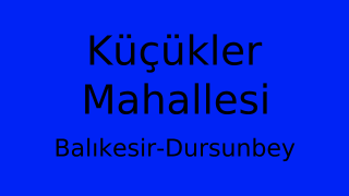 Küçükler Mahallesi Thumbnail