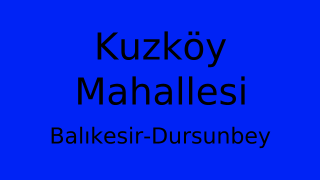 Kuzköy Mahallesi Thumbnail