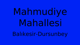 Mahmudiye Mahallesi Thumbnail