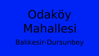 Odaköy Mahallesi Thumbnail