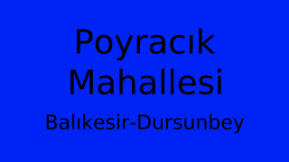 Poyracık Mahallesi Thumbnail