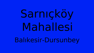 Sarnıçköy Mahallesi Thumbnail
