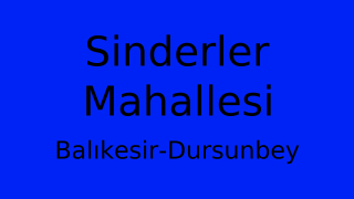 Sinderler Mahallesi Thumbnail