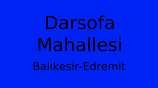 Darsofa Mahallesi Thumbnail