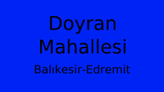 Doyran Mahallesi Thumbnail