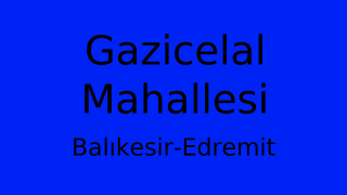 Gazicelal Mahallesi Thumbnail