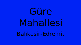 Güre Mahallesi Thumbnail