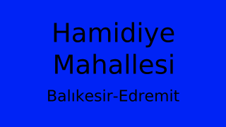 Hamidiye Mahallesi Thumbnail