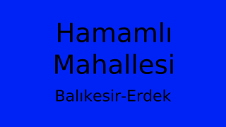 Hamamlı Mahallesi Thumbnail