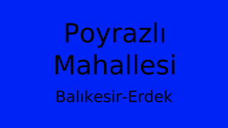 Poyrazlı Mahallesi Thumbnail