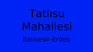 Tatlısu Mahallesi Thumbnail