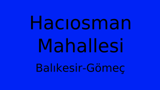 Hacıosman Mahallesi Thumbnail