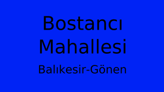 Bostancı Mahallesi Thumbnail
