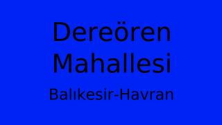 Dereören Mahallesi Thumbnail
