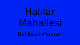 Halılar Mahallesi Thumbnail
