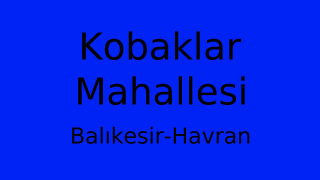 Kobaklar Mahallesi Thumbnail