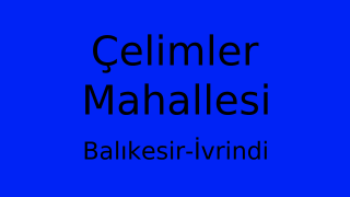 Çelimler Mahallesi Thumbnail