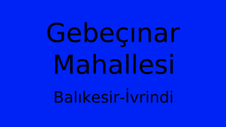 Gebeçınar Mahallesi Thumbnail
