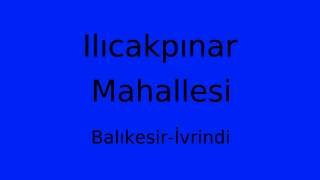 Ilıcakpınar Mahallesi Thumbnail