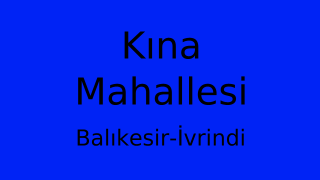 Kına Mahallesi Thumbnail