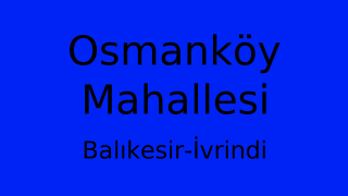 Osmanköy Mahallesi Thumbnail