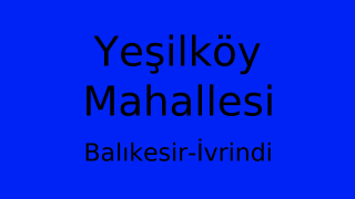 Yeşilköy Mahallesi Thumbnail