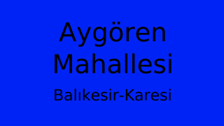 Aygören Mahallesi Thumbnail