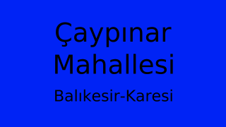 Çaypınar Mahallesi Thumbnail