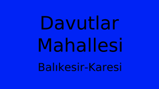 Davutlar Mahallesi Thumbnail