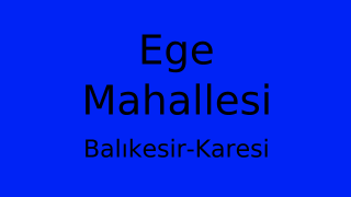 Ege Mahallesi Thumbnail