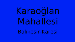 Karaoğlan Mahallesi Thumbnail