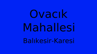 Ovacık Mahallesi Thumbnail