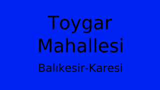 Toygar Mahallesi Thumbnail