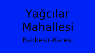 Yağcılar Mahallesi Thumbnail