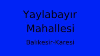 Yaylabayır Mahallesi Thumbnail