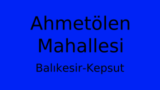 Ahmetölen Mahallesi Thumbnail