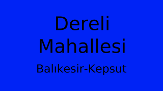 Dereli Mahallesi Thumbnail