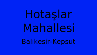 Hotaşlar Mahallesi Thumbnail