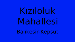 Kızıloluk Mahallesi Thumbnail