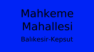 Mahkeme Mahallesi Thumbnail