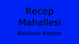 Recep Mahallesi Thumbnail
