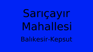 Sarıçayır Mahallesi Thumbnail